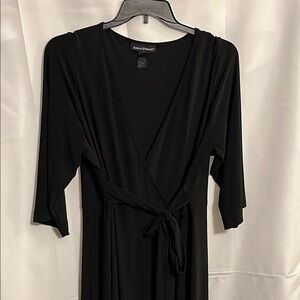 Lane Bryant Black Wrap Dress